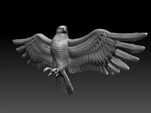 &Aacute;guila Modelo de impresión 3D