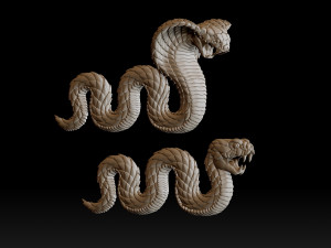Cobra snake Modelo de impresión 3D