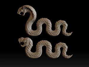 Cobra snake 3D Print Model