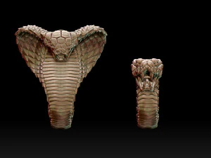 Cobra snake 3D Print Model
