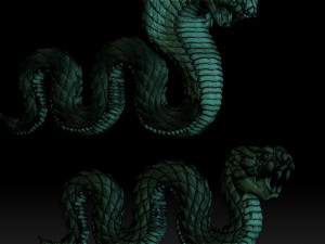 Cobra snake Model do druku 3D