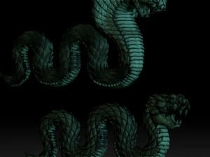 Cobra snake 3D Print Model