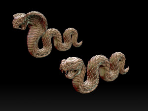 Cobra snake Model do druku 3D