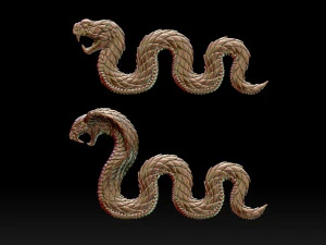 Cobra snake 3D Print Model