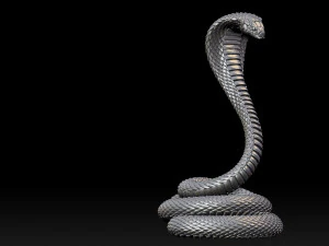 Cobra-slang 3D printmodel