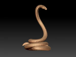 Cobra-slang 3D printmodel