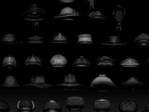 Hats and caps 3D Print Model