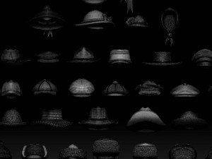 Hats and caps 3D Print Model