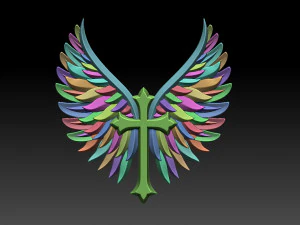 Cross 3D Print Model
