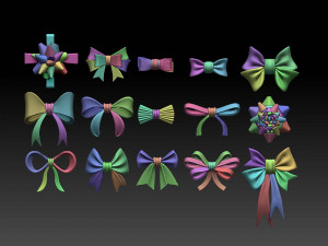 Bows 3D 프린트 모델