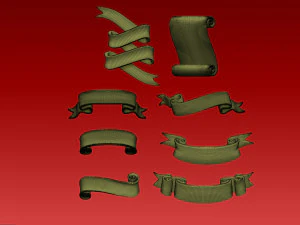 Ribbons 3D Print Model
