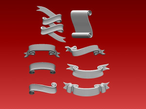 Ribbons Model do druku 3D