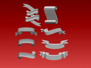 Ribbons 3D Print Model