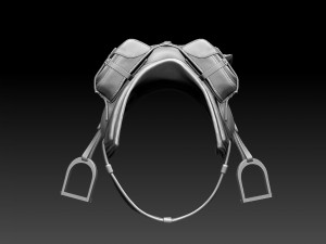 Saddle Modèles 3D en vedette