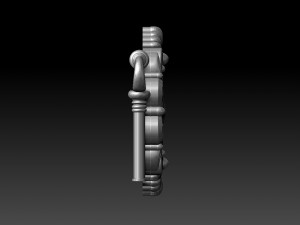 Key and keyhole Modèles 3D en vedette