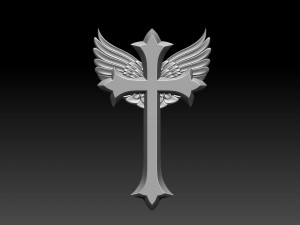 Cross 3D Print Model