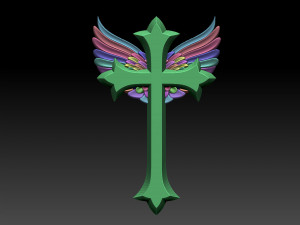 Cross 3D Print Model