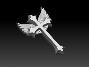 Cross 3D Print Model