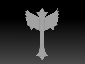 Cross 3D Print Model