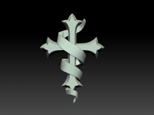 Cross 3D Print Model