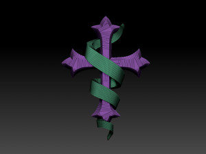 Cross 3D Print Model