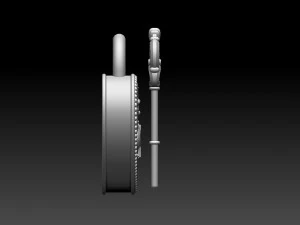 キーロック 3Dプリントモデル