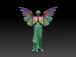 Angel 3D Print Model