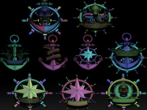 ANCHORS 3D Print Model