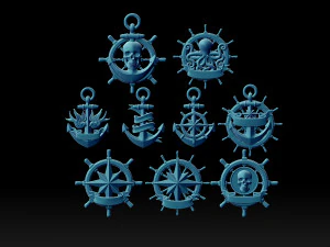 ANCHORS 3D Print Model