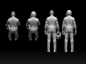 Robin Olds general officer in the United States Air Force 3D Print Model