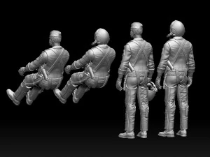 Oficial general Robin Olds da For&ccedil;a A&eacute;rea dos Estados Unidos Modelo de Impressão 3D