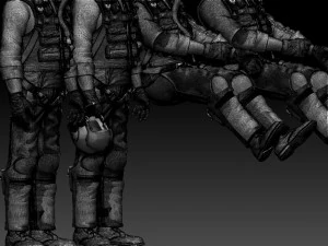 Oficial general Robin Olds da For&ccedil;a A&eacute;rea dos Estados Unidos Modelo de Impressão 3D