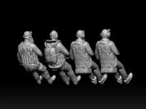 Pilots ww2 3D Print Model