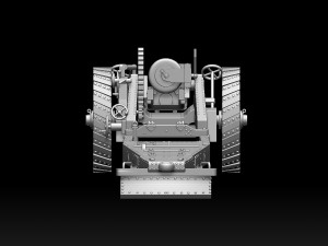 Howitzer Mark VI UK Modelo de Impressão 3D