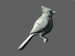 Bird red cardinal 3D Принт Модель