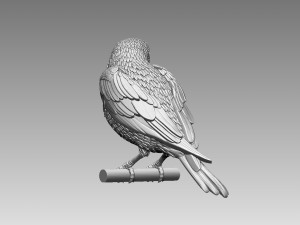 Bird 3Dプリントモデル