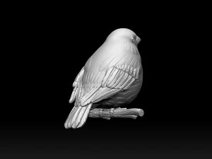 Bullfinch 3D Print Model