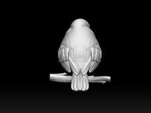 Bullfinch Model do druku 3D