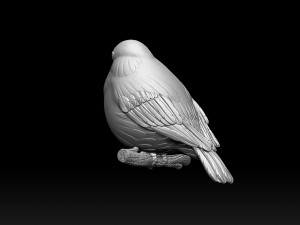 Bullfinch Model do druku 3D