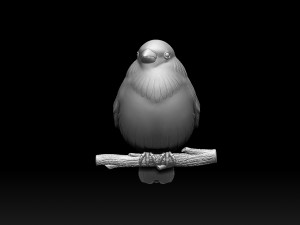 Bullfinch Model do druku 3D