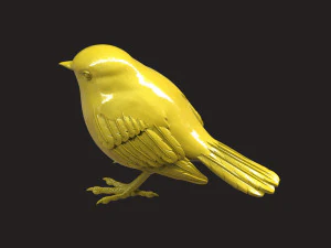 P&aacute;jaro Modelo de impresión 3D