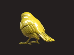 P&aacute;jaro Modelo de impresión 3D