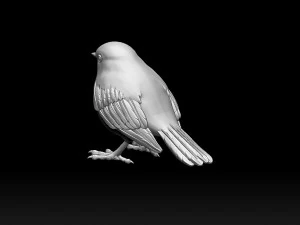 P&aacute;jaro Modelo de impresión 3D