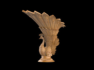 Peacock Modelo de impresión 3D