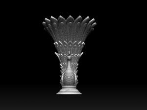 Peacock 3D 打印模型