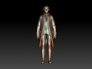 George Washington 3D Принт Модель