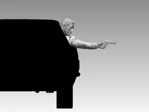 John Wick 3D Print Model