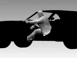 John Wick 3D Print Model