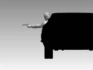 John Wick 3D Print Model