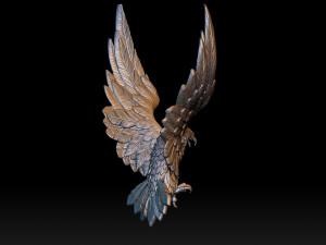 Eagle 3D प्रिंट मॉडल